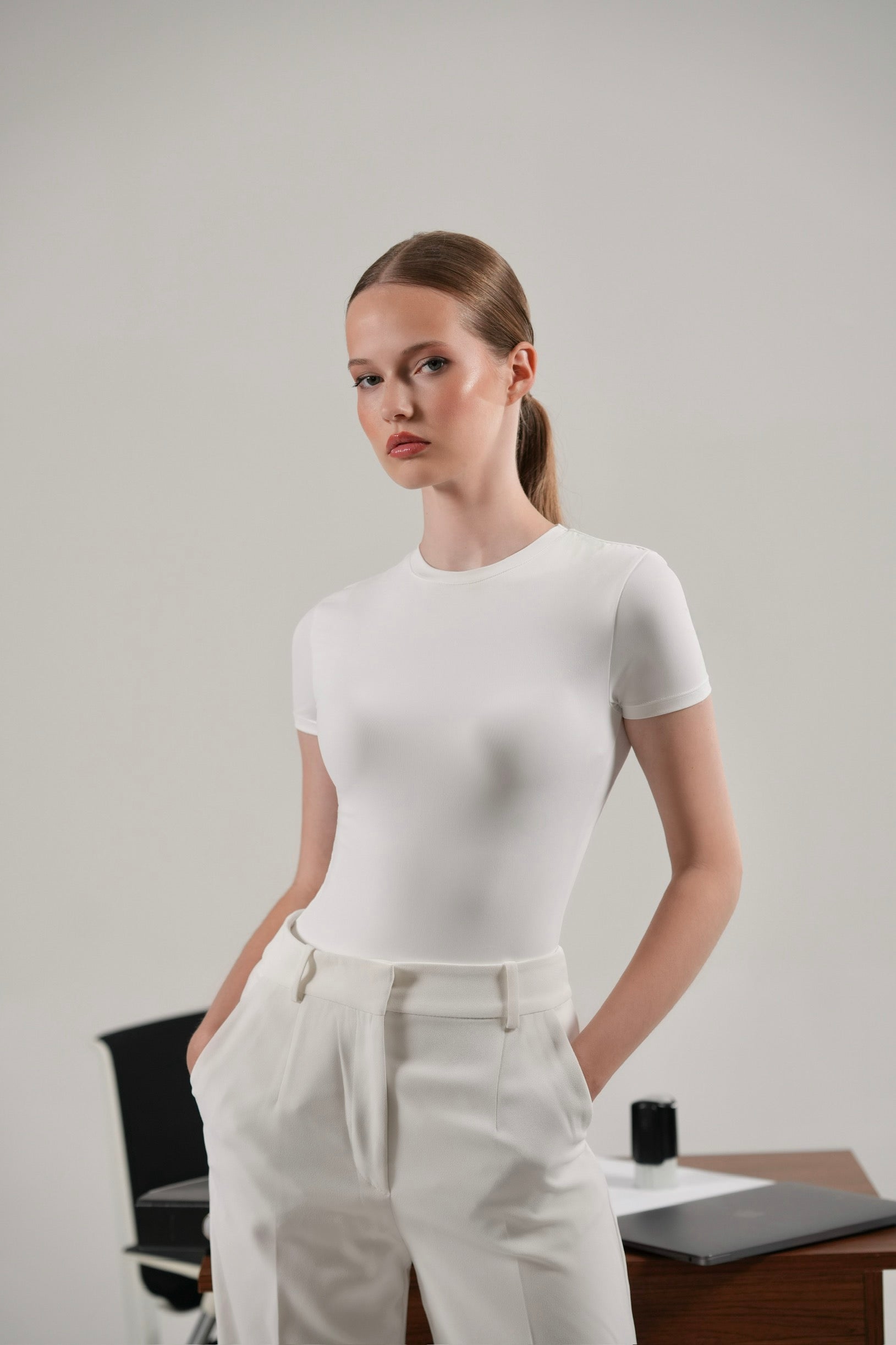 HIGH NECK BODYSUIT